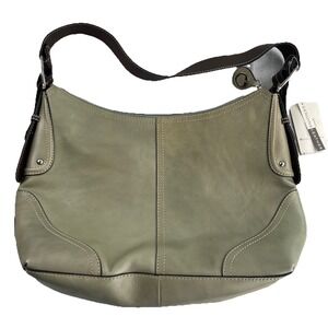 NEW Etienne AIGNER Cucumber Green Leather Bag Handbag Purse Chesapeake Collectio